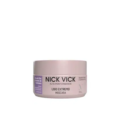 Imagem do produto Nick & Vick Alta Performance Liso Extremo - Máscara Capilar 200g