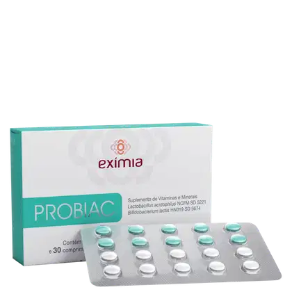 Imagem do produto Melora Exímia Probiac - Suplemento Vitamínico (60 Comprimidos)