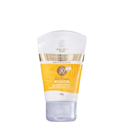 Imagem do produto Australian Gold Antipoluição FPS 30 - Protetor Solar Facial 50g