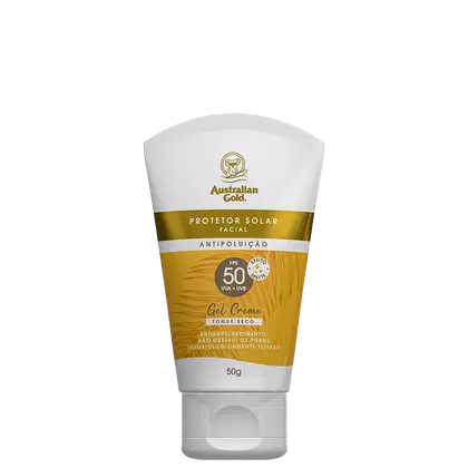 Imagem do produto Australian Gold Antipoluição FPS 50 - Protetor Solar Facial 50g