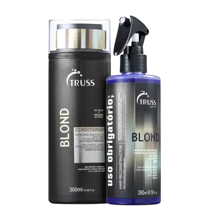 Imagem do produto Kit Truss Uso Obrigatório Blond (2 Produtos)