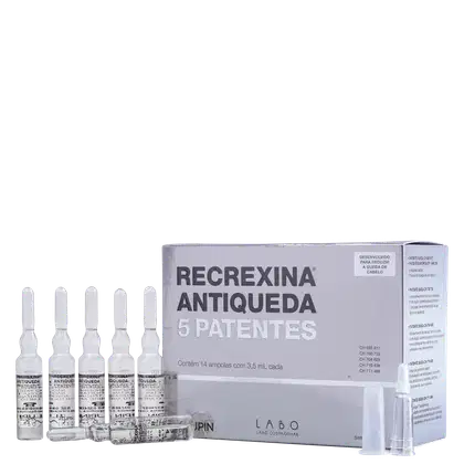 Imagem do produto Recrexina Antiqueda 5 Patentes - Ampola Capilar 14x3,5ml