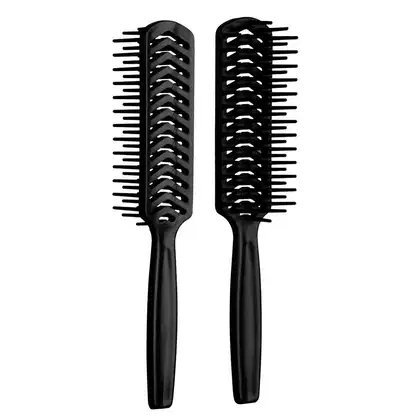 Imagem do produto Escova Plástica Jacaré Preta Simples para Barbeiro