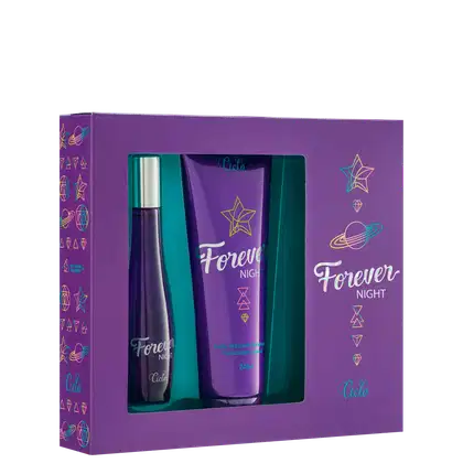 Imagem do produto Conjunto Fantasy Night Ciclo Cosméticos Feminino - Deo Colônia 50ml + Loção Hidratante 240ml