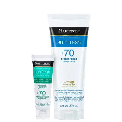 Imagem do produto Kit Neutrogena Sun Fresh FPS 70 (2 Produtos)
