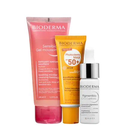 Imagem do produto Kit Bioderma Sensibio Pigmentbio Photoderm Max Claro (3 Produtos)