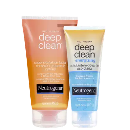 Imagem do produto Kit Neutrogena Deep Clean Energizing + Grapefruit (2 Produtos)