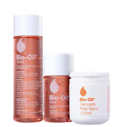 Imagem do produto Kit Bio-Oil Óleo Restaurador & Gel Hidratante (3 produtos)