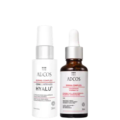 Imagem do produto Kit Adcos Derma Complex Hyalu 6 + Vitamina C 20 Plus (2 Produtos)
