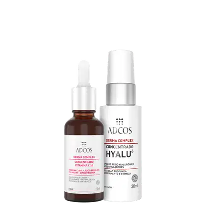Imagem do produto Kit Adcos Derma Complex Hyalu 6 + Vitamina C 20 (2 Produtos)