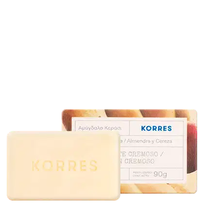 Imagem do produto Korres Cereja & Amêndoa Cremoso - Sabonete em Barra 90g