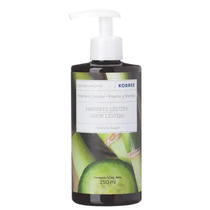 Imagem do produto Korres Pepino e Bambu - Sabonete Líquido 250ml