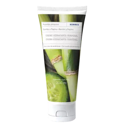 Imagem do produto Korres Bambu e Pepino - Creme Hidratante Corporal 200ml