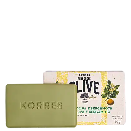 Imagem do produto Korres Óleo de Oliva e Bergamota - Sabonete em Barra 90g