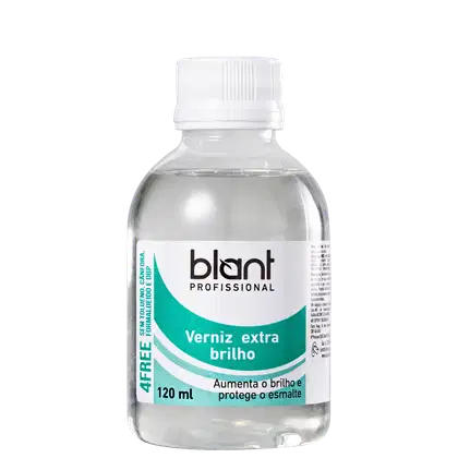 Imagem do produto Blant Profissional Verniz Extra Brilho 4Free - Finalizador Extrabrilho 120ml