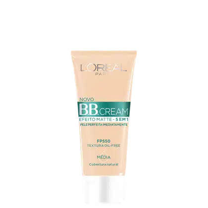 Imagem do produto L'Oréal Paris Efeito Matte FPS 50 Shade 4.0 - Base BB Cream 30ml