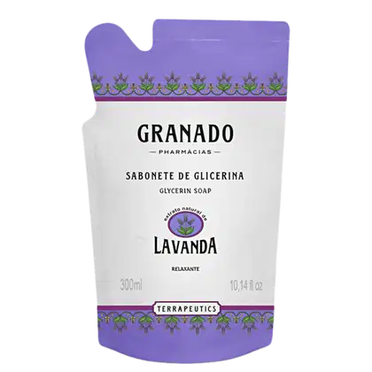 Imagem do produto Granado Terrapeutics Glicerina Lavanda Refil - Sabonete Líquido 300ml