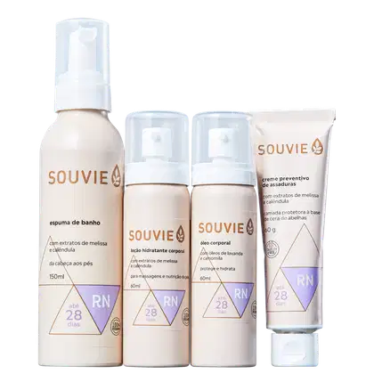 Imagem do produto Kit Souvie Recém-Nascido (4 Produtos)