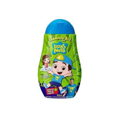 Imagem do produto Cia da Natureza Luccas Neto Shampoo 3 em 1 260 ml