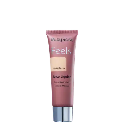 Imagem do produto Ruby Rose Feels Castanha 020 - Base Líquida 29ml