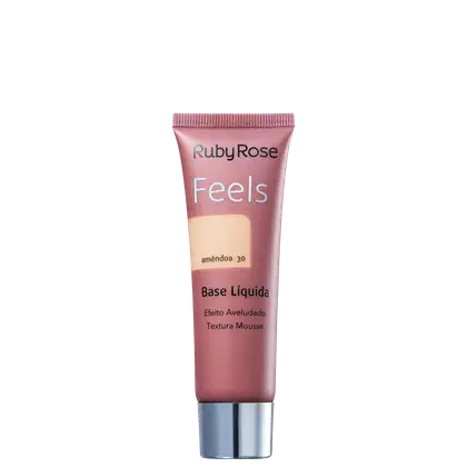 Imagem do produto Ruby Rose Feels Amêndoa 030 - Base Líquida 29ml