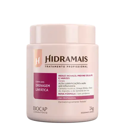 Imagem do produto Hidramais Drenagem Linfática - Creme para Massagem 1Kg