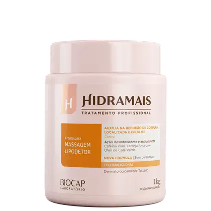 Imagem do produto Hidramais LipoDetox - Creme de Massagem 1000g