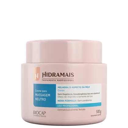 Imagem do produto Hidramais Neutro - Creme de Massagem 500g