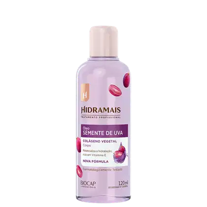 Imagem do produto Hidramais Semente de Uva & Colágeno - Óleo Corporal 120ml