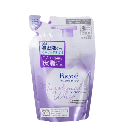 Imagem do produto Bioré Marshmallow Whip Oil Control Refil - Sabonete Facial 130ml