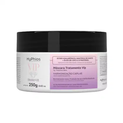 Imagem do produto MyPhios Máscara VIP Diamante Reconstrução Hidratação 250 g