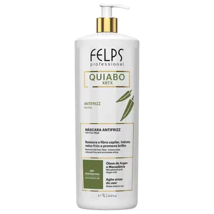 Imagem do produto Felps Professional Quiabo XBTX - Máscara Antifrizz 1L