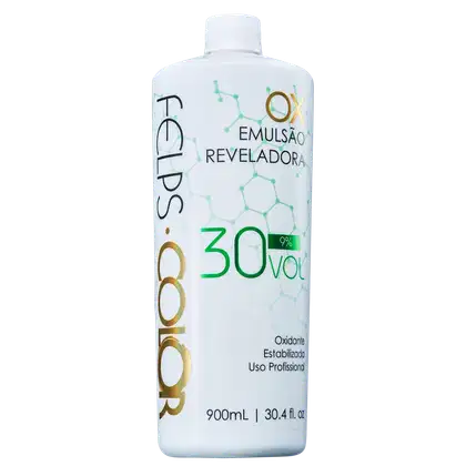 Imagem do produto Felps Professional Color OX 9% - Emulsão Reveladora 30 Volumes 900ml