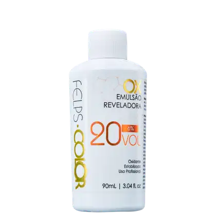 Imagem do produto Felps Professional Color OX 6% - Emulsão Reveladora 20 Volumes 90ml