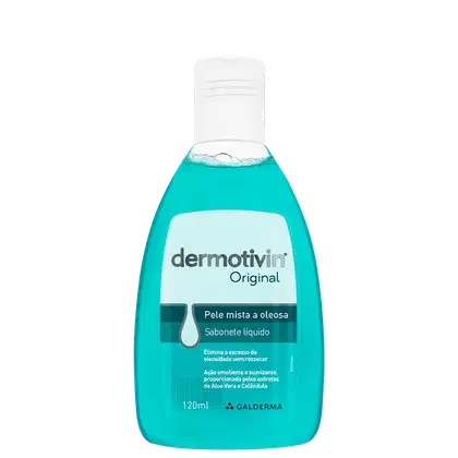Imagem do produto Dermotivin Original Pele Mista - Sabonete Líquido Facial 120ml