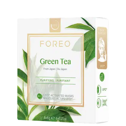 Imagem do produto FOREO UFO Green Tea - Máscara Facial 6x 6g