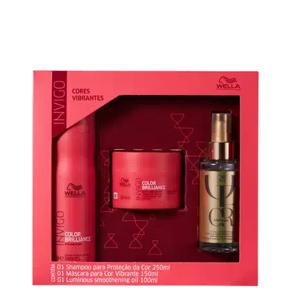 Imagem do produto Kit Wella Professionals Invigo Color Brilliance & Oil Reflections (3 Produtos)