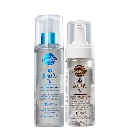 Imagem do produto Kit Parafina Bronze AQUA Basic (2 Produtos)