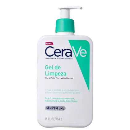 Imagem do produto CeraVe Peles Equilibradas a Oleosas - Gel de Limpeza Facial 454g