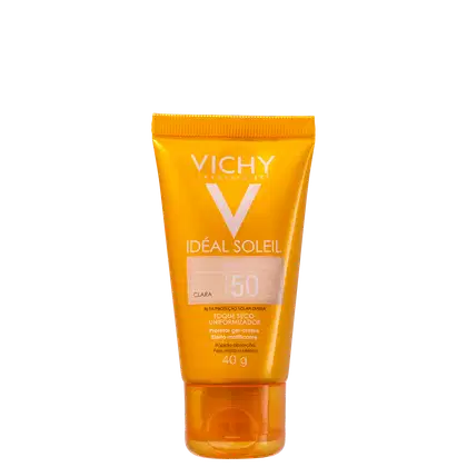 Imagem do produto Vichy Idéal Soleil Efeito Base FPS 50 Clara - Protetor Solar com Cor 40g