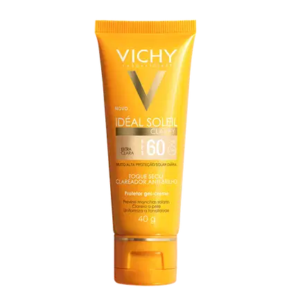 Imagem do produto Vichy Idéal Soleil Clarify FPS 60 Extra Clara - Protetor Solar com Cor 40g