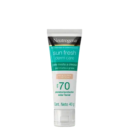 Imagem do produto Neutrogena Sun Fresh Derm Care FPS 70 Pele Clara - Protetor Solar Facial 40g