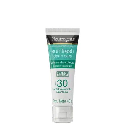 Imagem do produto Neutrogena Sun Fresh Derm Care FPS 30 - Protetor Solar Facial 40g