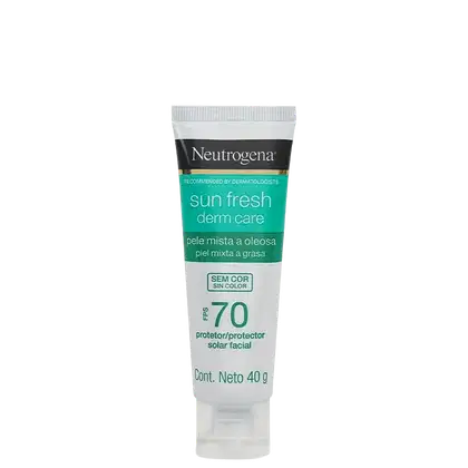 Imagem do produto Neutrogena Sun Fresh Derm Care FPS 70 - Protetor Solar Facial 40g