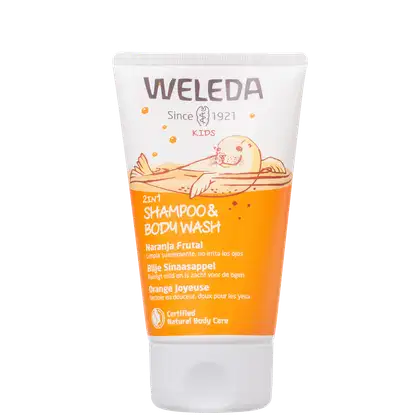 Imagem do produto Weleda 2 em 1 Shampoo e Sabonete - Sabonete Líquido 150ml