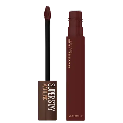 Imagem do produto Maybelline Superstay Matte Ink Coffee 275 Mocha Inventor - Batom Líquido Longa Duração 5ml