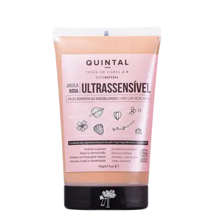 Imagem do produto Quintal Argila Rosa Ultrassensível - Máscara Facial 140g