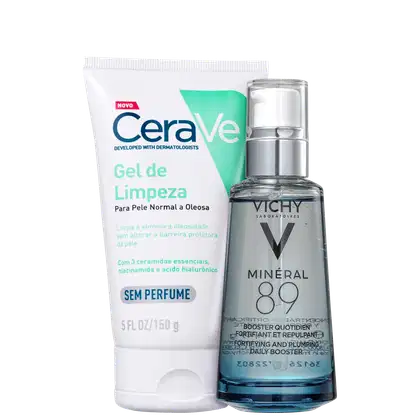 Imagem do produto Kit Vichy Minéral 89 + CeraVe Foaming Cleanser (2 Produtos)