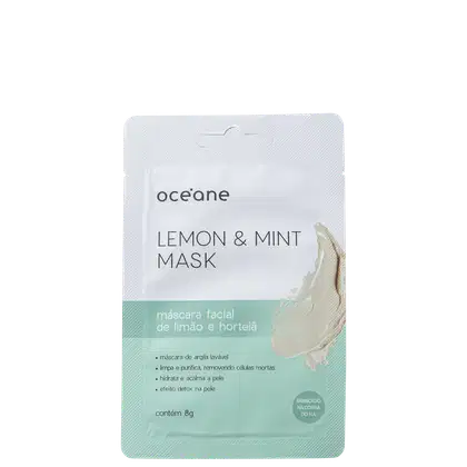 Imagem do produto Océane Lemon & Mint - Máscara Facial 8g
