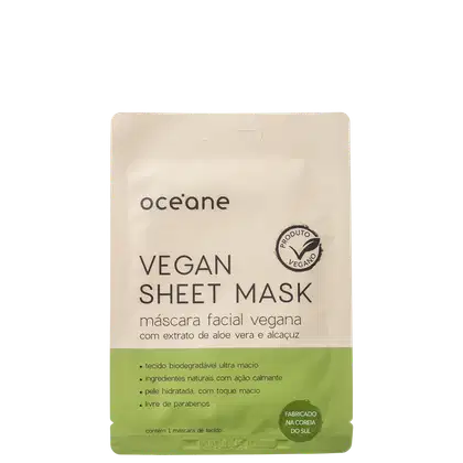 Imagem do produto Océane Vegan Sheet - Máscara Facial (1 Unidade)